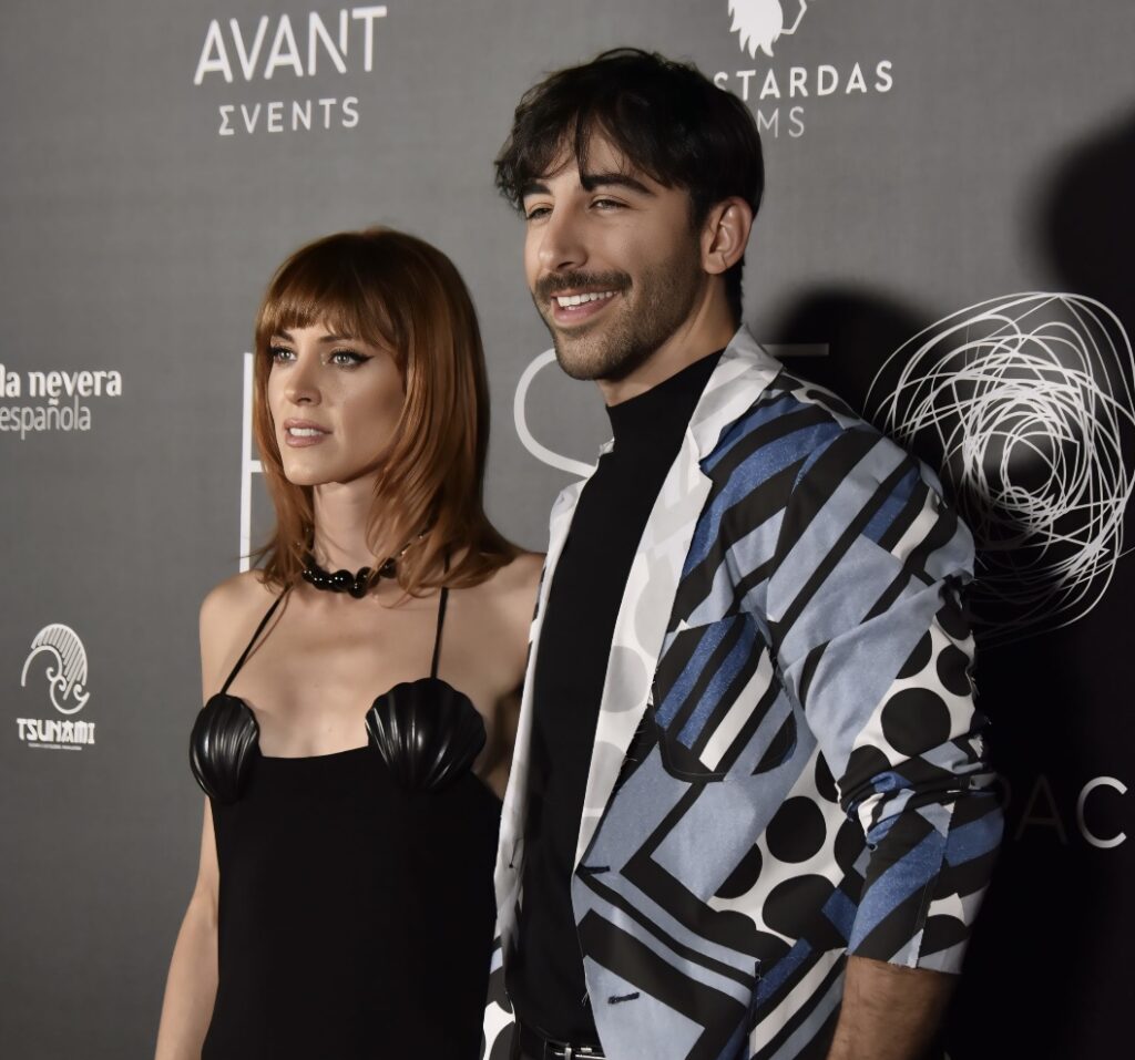 Maggie Civantos y Paco Sepúlveda en la premiere de 'Historias'