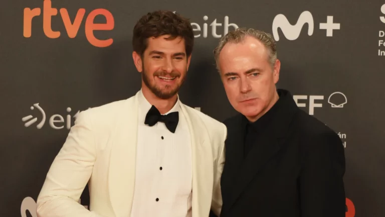 Andrew Garfield en la clausura del Festival de San Sebastián. Imagen: Prez Magazine.