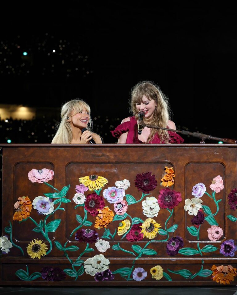 Taylor y Sabrina en The Eras Tour