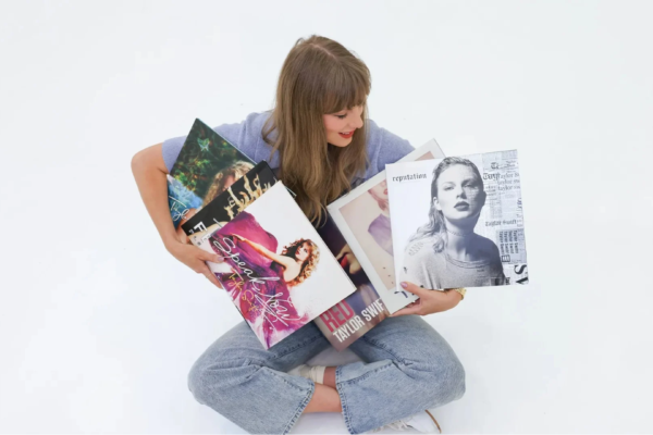 Taylor Swift marca un nuevo hito en la industria musical Taylor Swift recupera sus seis primeros discos. Imagen via redes.