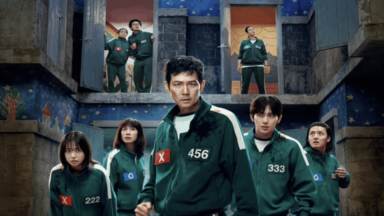 Cartel de "El juego del calamar 3"