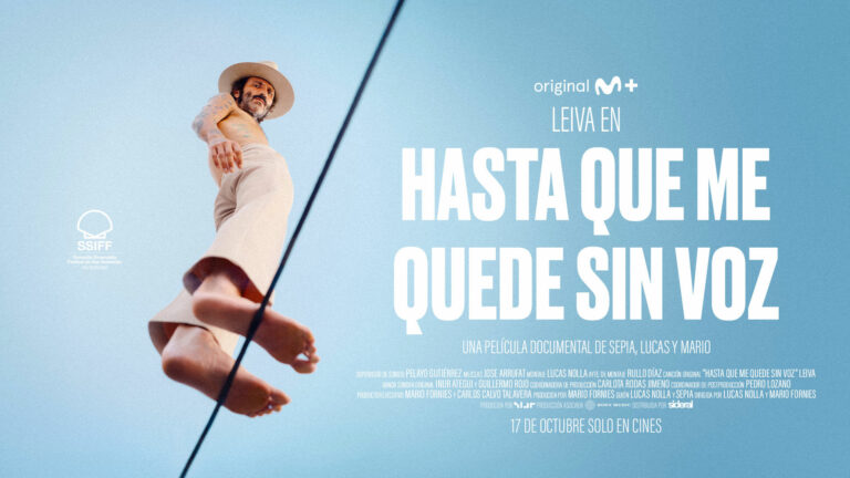 "Hasta que me quede sin voz": Leiva adelanta su retrato más íntimo en cines el 17 de octubre